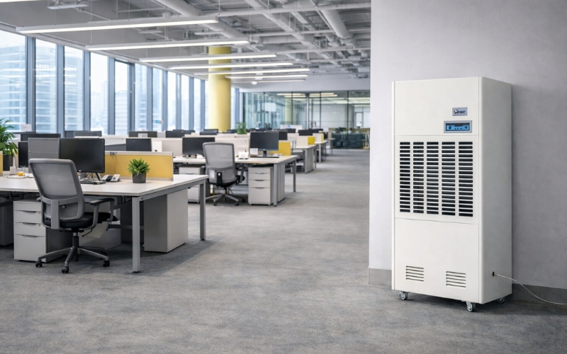 Tính năng ưu việt của máy hút ẩm công nghiệp FujiE HM-2408D