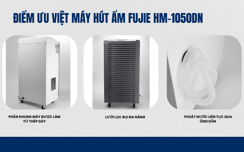 Điểm ưu việt máy hút ẩm FujiE HM-1050dn