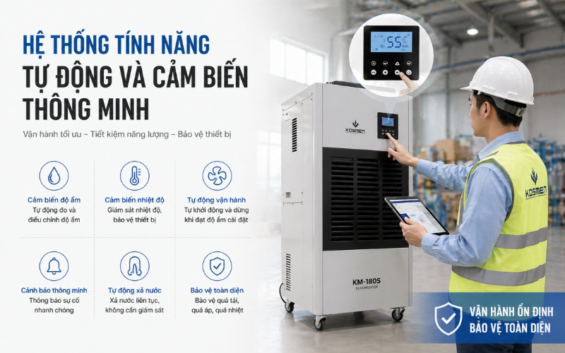 Hệ thống tính năng tự động và cảm biến thông minh