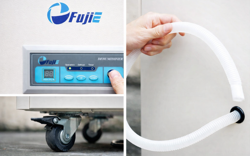 Đánh giá thực tế máy hút ẩm Fujie 1800DS