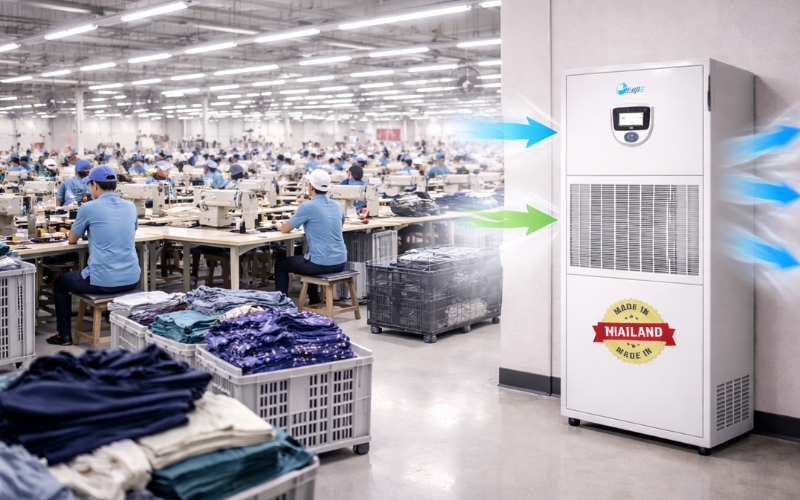 Máy hút ẩm công nghiệp FujiE HM-500BH