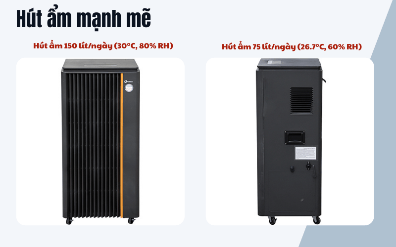 Fujihaia DH150 Hút ẩm mạnh mẽ