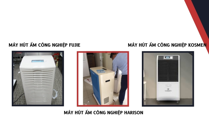 Các thương hiệu hút ẩm không khí công nghiệp ưa dùng
