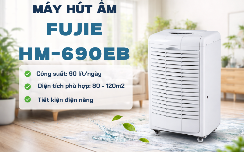 Máy hút ẩm FujiE HM-690EB