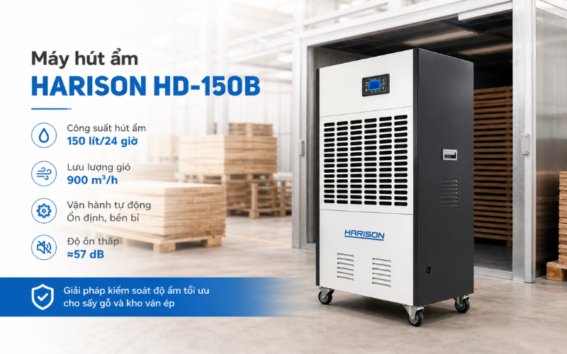 Máy hút ẩm Harison HD-150B