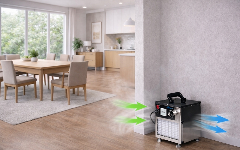 Máy hút ẩm rotor Fujie HM-WKM-50M chính hãng