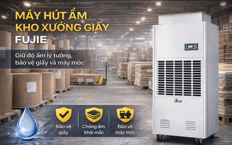 Thông số kỹ thuật của máy hút ẩm Fujie ETD10S