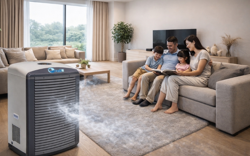 Thông số kỹ thuật của máy khử ẩm Fujie HM 1500DN