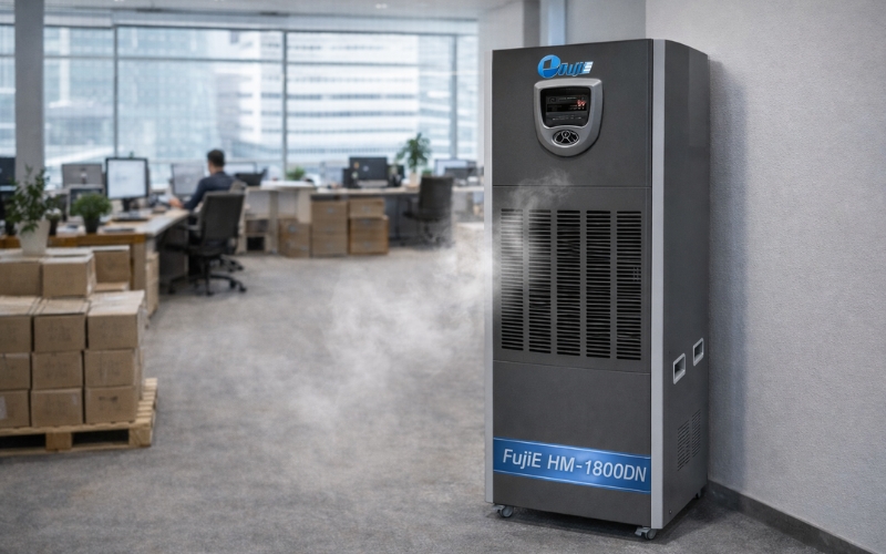 Thông số kỹ thuật máy khử ẩm Fujie HM-1800DN