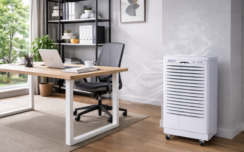máy hút ẩm công nghiệp Aikyo AD-1500B chính hãng