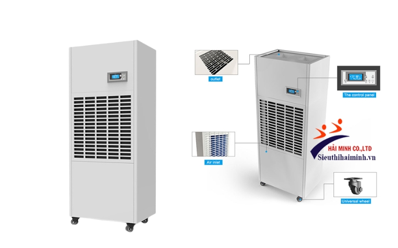Thông số kỹ thuật máy hút ẩm công nghiệp Airko DP-10S