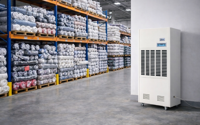 Thông số kỹ thuật máy hút ẩm công nghiệp FujiE HM-2408D