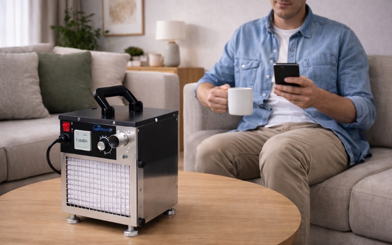 Máy hút ẩm rotor Fujie HM-WKM-50M chất lượng