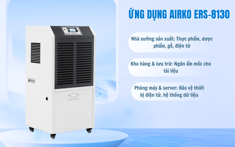 Ứng dụng Airko ERS-8130 trong sản xuất