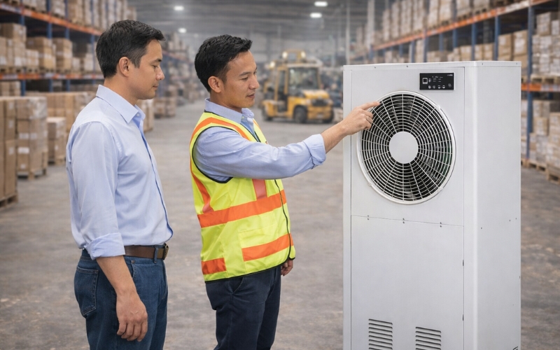 ứng dụng Máy hút ẩm công nghiệp FujiE HM-6180EB 