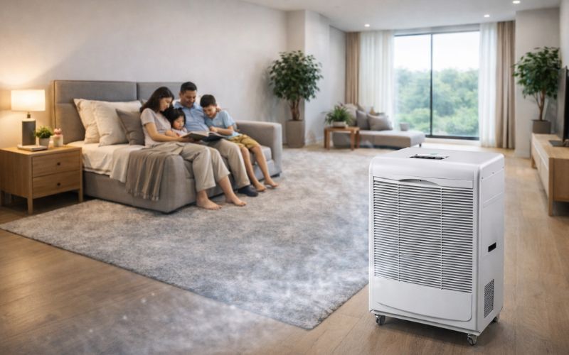 Ưu điểm của máy hút ẩm công nghiệp Fujie HM6120EB