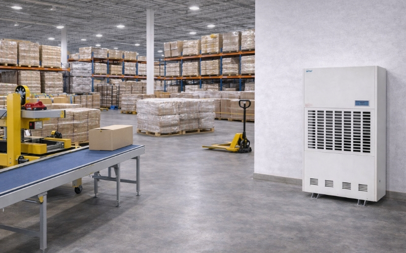 Tính năng nổi bật của máy hút ẩm công nghiệp FUJIE HM-6480EB