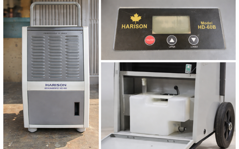 Hiệu suất hút ẩm 60L - phù hợp không gian khoảng 120m²