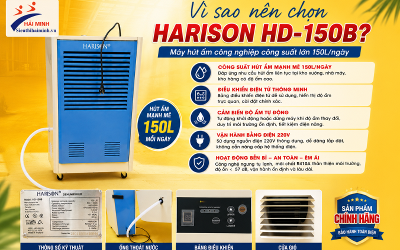 Vì sao nên chọn Harison HD-150B