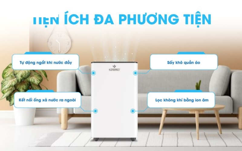 Máy hút ẩm KOSMEN KM 60S