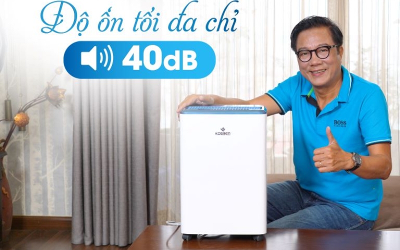 Máy hút ẩm Kosmen KM-12N độ ồn thấp