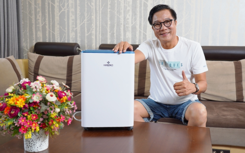 Máy hút ẩm Kosmen KM-12N chất lượng