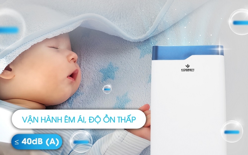 Máy hút ẩm Kosmen ​KM-20N độ  ồn thấp