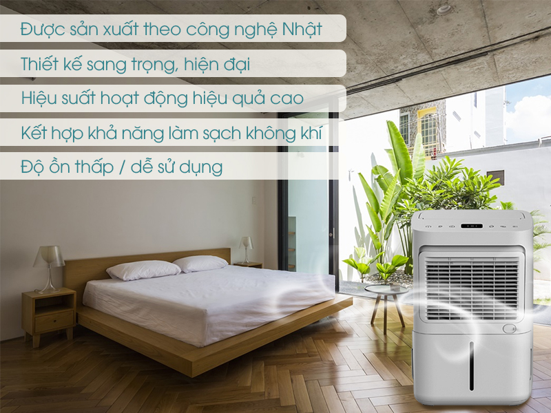 Đặc điểm nổi bật của máy hút ẩm Fujie