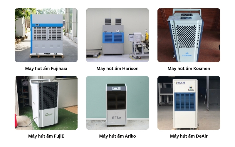 Thương hiệu máy hút ẩm công nghiệp bán chạy