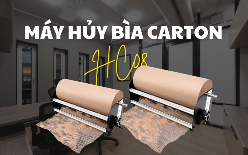 Máy hủy bìa carton HC08 