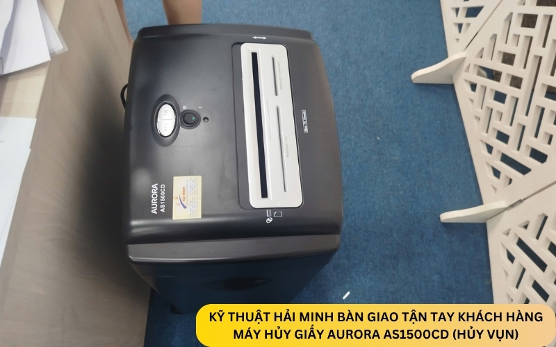 Máy hủy giấy Aurora AS1500CD (hủy vụn)