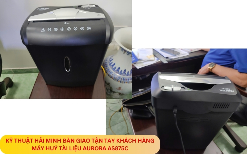 Máy huỷ tài liệu Aurora AS875C
