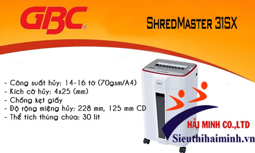 Máy hủy tài liệu GBC ShredMaster 31SX