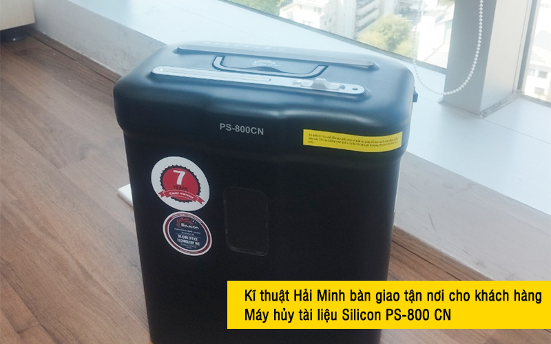 Máy hủy tài liệu Silicon PS-800 CN