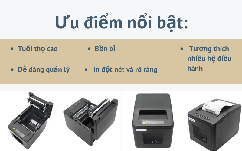 Máy in bill xprinter XP Q805K