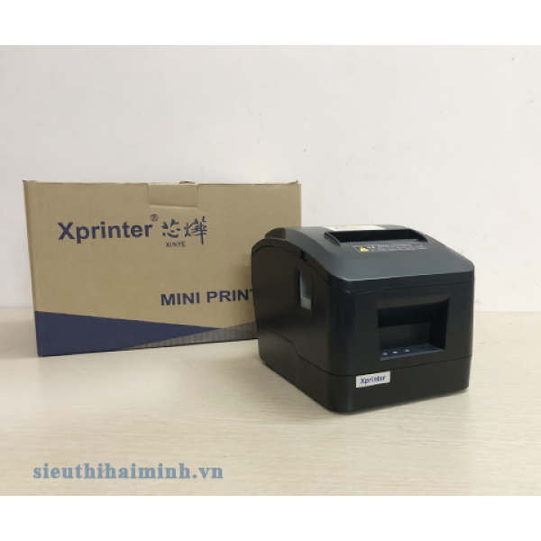 Photo - Máy in hóa đơn siêu thị Xprinter XP-A160M
