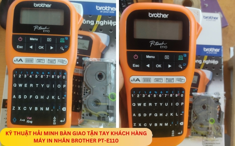 Máy in nhãn Brother PT-E110