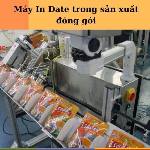 Máy In Date trong sản xuất đóng gói