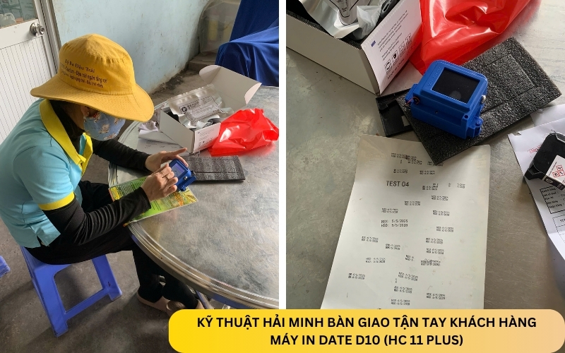 Máy in date D10 (HC 11 plus)