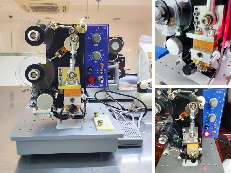 hình ảnh thực tế máy in date HP 241