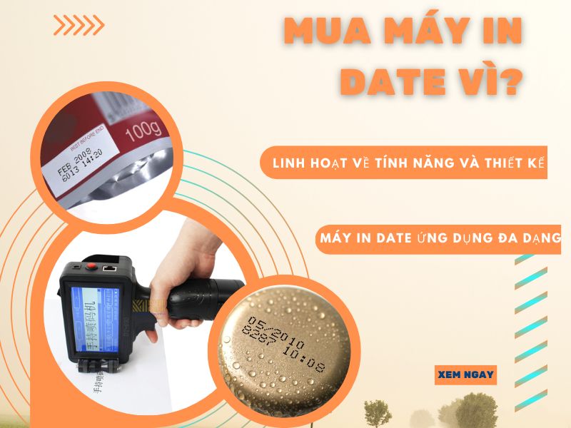 Mua máy in date giúp tối giản chi phí