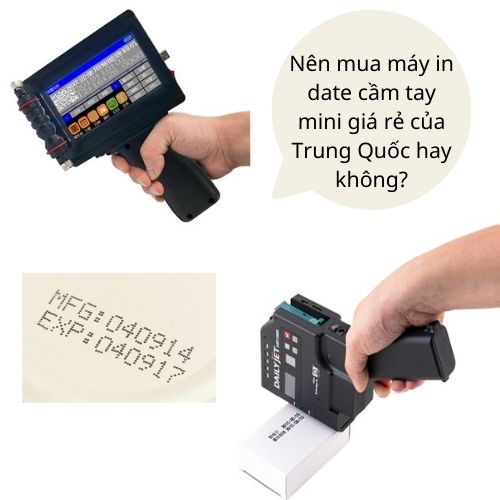 Nên mua máy in date cầm tay mini giá rẻ của Trung Quốc hay không?