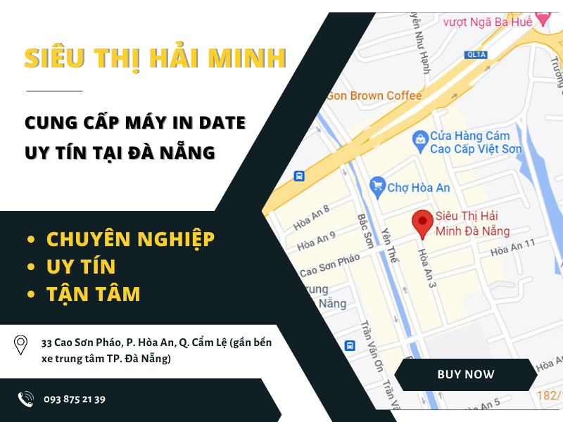 Siêu thị Hải Minh cung cấp máy in date uy tín tại Đà Nẵng