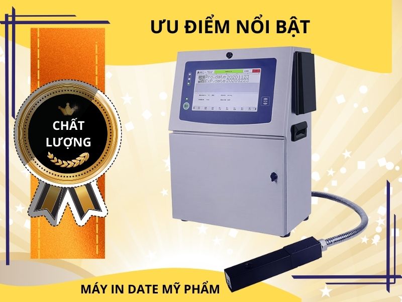Ưu điểm nổi bật của máy in date cho mỹ phẩm hiện nay
