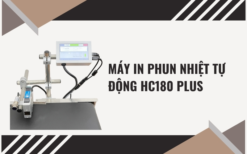 Máy in phun nhiệt tự động HC180 Plus (đầu phun 12.7 mm)