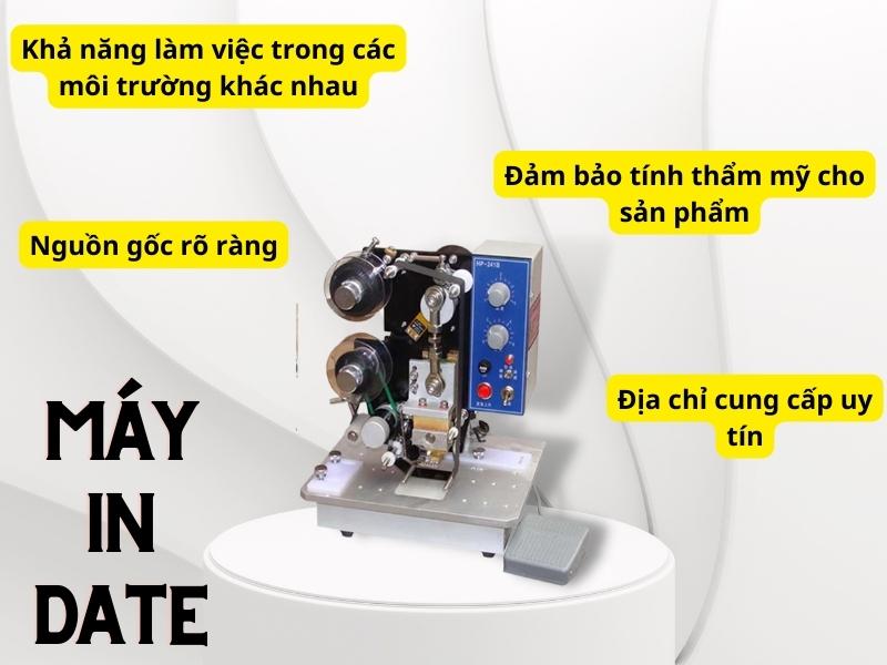 Tiêu chí chọn mua máy in date