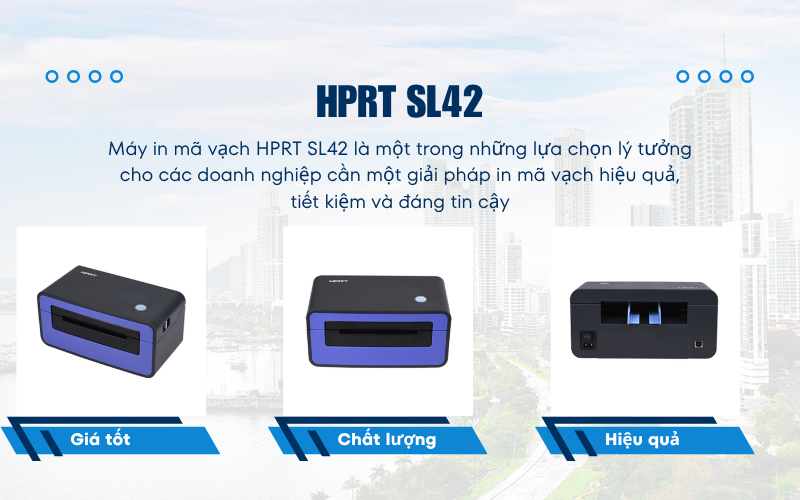 Máy in mã vạch HPRT SL42