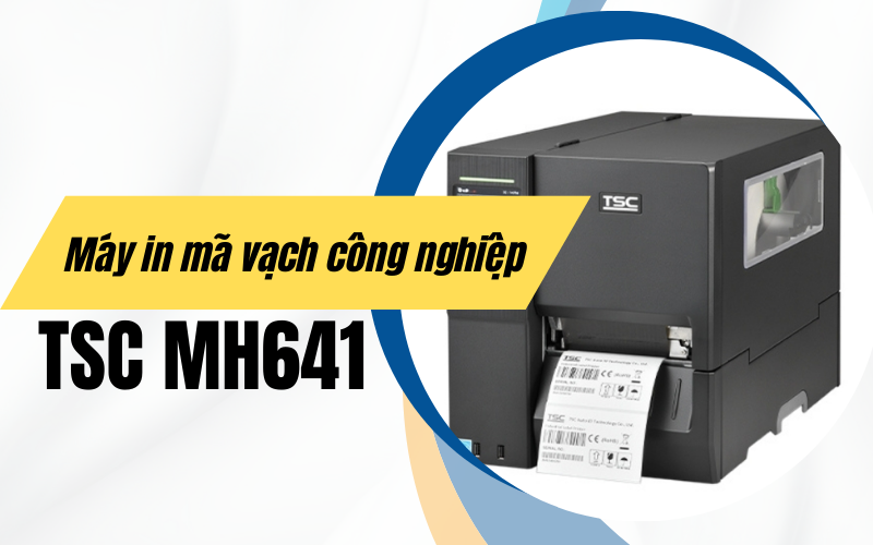 máy in mã vạch công nghiệp TSC MH641