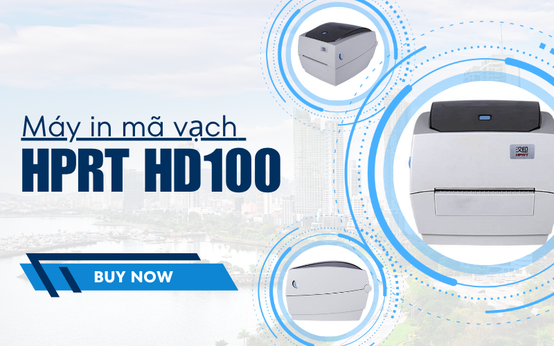 Máy in mã vạch HPRT HD100
