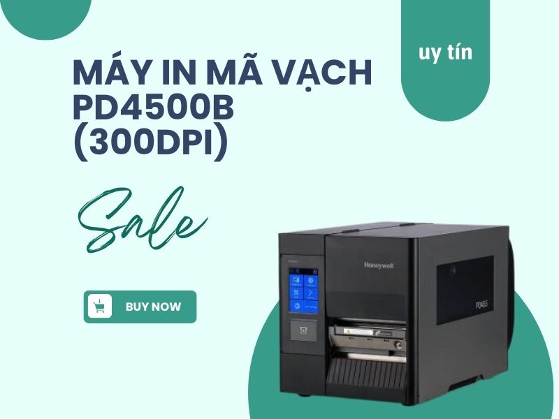 Máy in mã vạch PD4500B